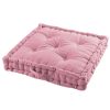 Coupon 🎁 Paris Prix Coussin De Sol Déco Panama 60x60cm Rose Dragée 🎉 5