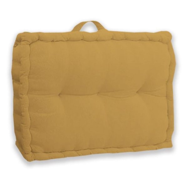 De gros 👏 Coussin Dossier Palette Uni En Coton ❤️ 1