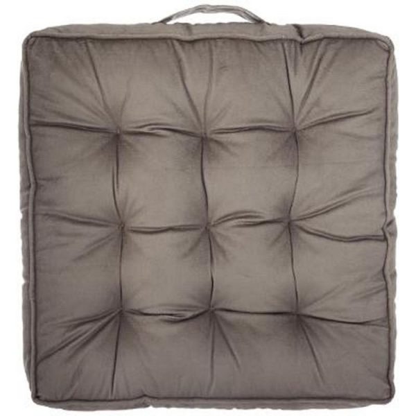 Les meilleures critiques de ❤️ Coussin De Sol Ocea 40x40cm Gris ✔️ 1