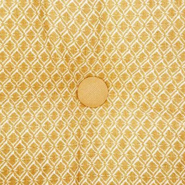 Coupon 🔥 Coussin De Sol Carré Otto 40x40cm Ocre 👍 4