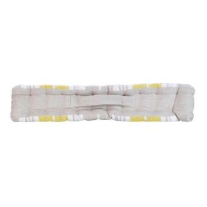 Bon marché 🤩 Paris Prix Coussin De Sol En Coton Naturaline 45x45cm Jaune ⭐ 7