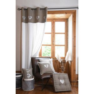 De gros 🎁 Lovely Casa Coussin De Sol 45×45 Cm Meane Taupe Coton 🤩 9