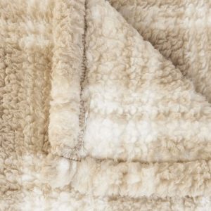 Offres ❤️ ACTUEL Couverture En Polaire Teddy 250gsm 😀 16