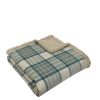 Meilleur prix 👏 ACTUEL Plaid Double Face Motif écossais/sherpa 150g/m² DAY IN WINTER 🛒 13