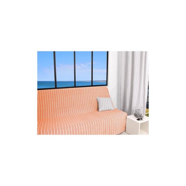 Remise ✨ Soleil D’ocre Jeté De Canapé 170×250 Cm COTONADE Corail 🛒 1