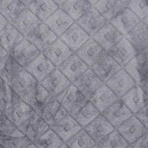 Coupon 🔥 Paris Prix Plaid Déco Embossé 140x200cm Gris 🎁 9