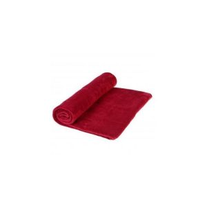 Promo 🛒 Plaid Microfibre 130x180cm Rouge ✨ 7