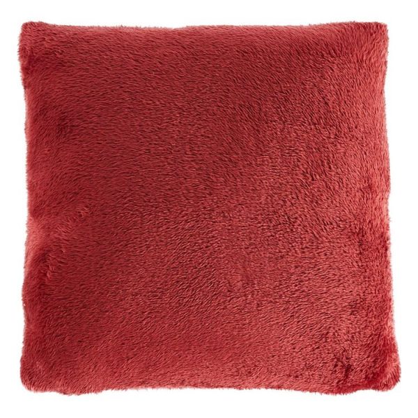 Vente flash 🔔 ACTUEL Coussin Déco Uni En Sherpa 🤩 3