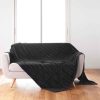 Sortie ⌛ Paris Prix Plaid Flanelle Uni Arya 180x220cm Noir ⌛ 11