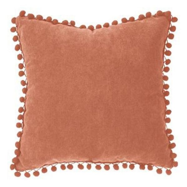 Les meilleures critiques de 😍 Coussin à Pompons Jao 40x40cm Terracotta 👏 1