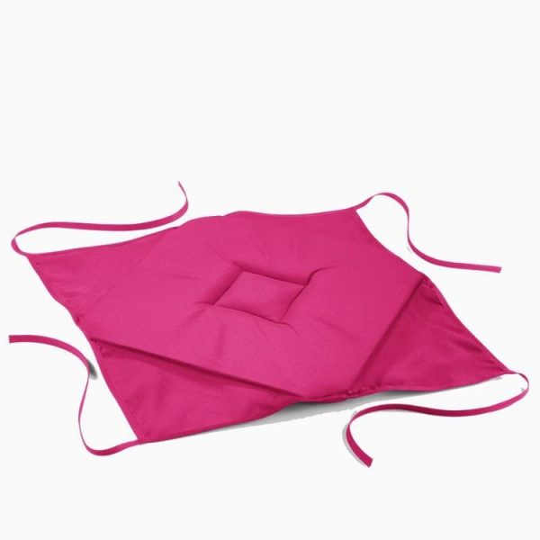 Bon marché 🧨 Paris Prix Galette De Chaise Essentiel 36x36cm Fuchsia ⌛ 1