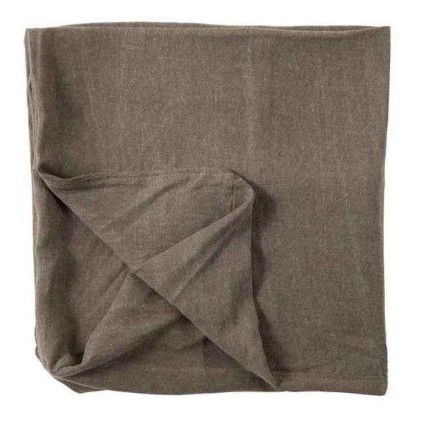 Coupon 👍 Paris Prix Housse Pour Pouf Monaco 105x105cm Taupe 😍 1