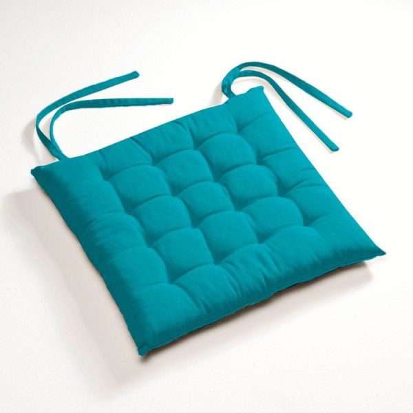 Sortie 🤩 Maison & Marques Lot De 2 Galettes De Chaises – Turquoise 😍 1