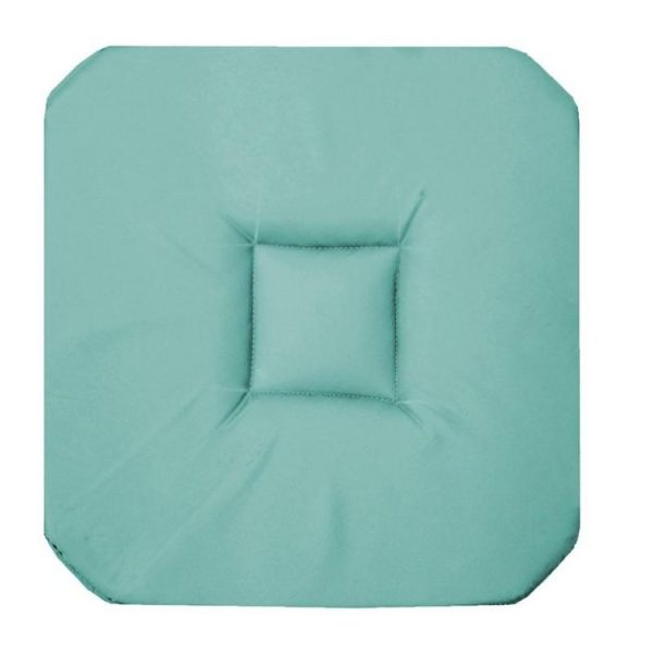 Vente flash ❤️ Paris Prix Galette De Chaise Panama 36x36cm Menthe ✨ 1