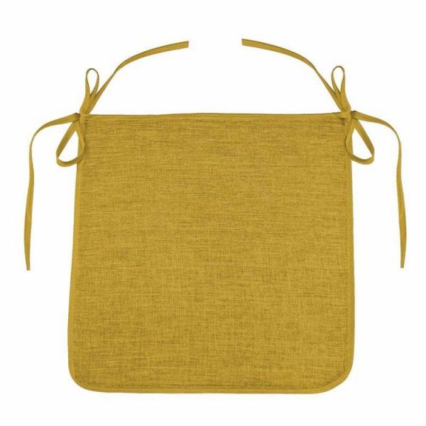 Acheter ⌛ Paris Prix Galette De Chaise Newton 40x40cm Jaune ❤️ 1