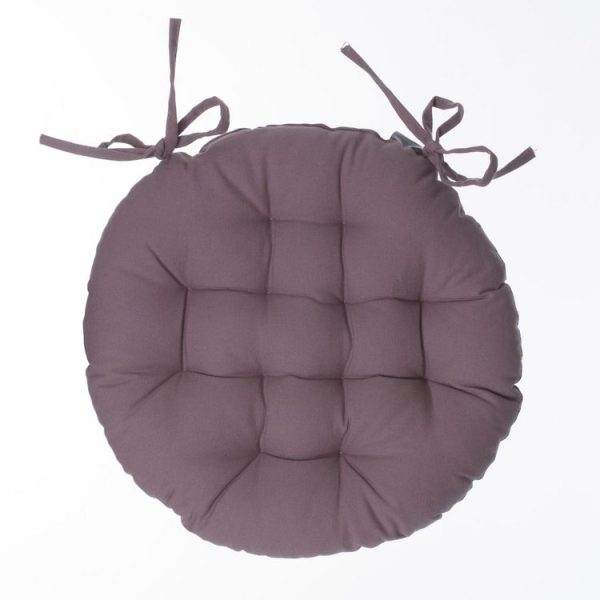 Les meilleures critiques de 🥰 ATMOSPHERA Lot 2x Galette De Chaise Ronde Alix – Diam. 38 Cm – Taupe 🎉 1