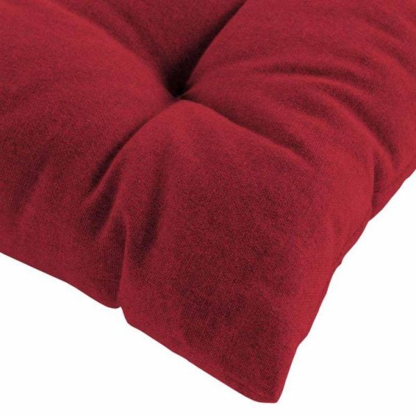 Le moins cher 👍 Paris Prix Coussin De Chaise Mistral 40x40cm Bordeaux 🔥 4