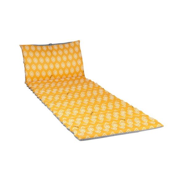 De gros 😍 Jardin Privé Coussin Bain De Soleil Ondulo 1740x600x50cm Curcuma CALISSON 🧨 1