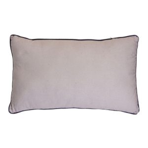 Bon marché 👍 ACTUEL Coussin Déco Déhoussable En Coton Motif Rayures Finition Passepoil ⌛ 7