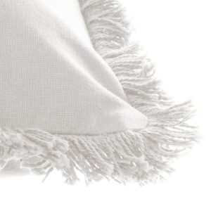 Meilleure vente 😀 ATMOSPHERA Coussin Déco Déhoussable Contour Franges En Coton ⌛ 18