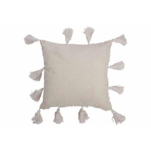 Meilleure affaire 🌟 Paris Prix Coussin Carré Déco Floches 45x45cm Blanc ❤️ 7