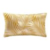 Meilleur prix ❤️ ATMOSPHERA Coussin Velours Or Tropic Ocre 30×50 Cm 🎉 10