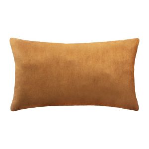 Sortie 🔔 ATMOSPHERA Coussin à Franges Effet Suédine Pop – L. 50 X L. 30 Cm – Jaune Ocre ⭐ 9