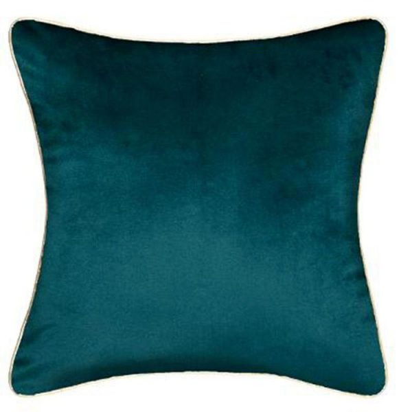 Meilleure vente 🔥 Housse De Coussin Feel 40x40cm Bleu Canard ❤️ 3