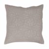 Bon marché 🎁 Paris Prix Housse De Coussin Florette 60x60cm Taupe ❤️ 13