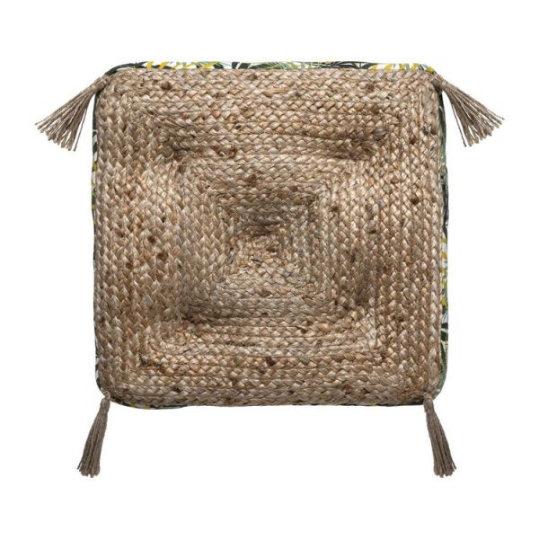 Tout neuf ❤️ Coussin De Sol En Jute TROPIC ❤️ 3