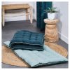 Le moins cher ❤️ TODAY Matelas De Sol Rectangulaire En Coton Uni KALI ✔️ 11