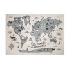 De gros 🤩 Tapis Carte Du Monde 🌟 13